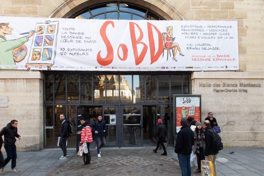 Salon des ouvrages sur la BD